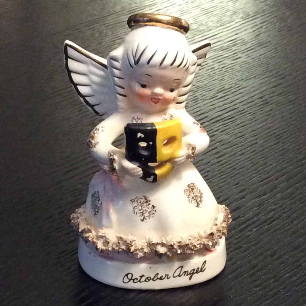 Vintage Napco ceramic October Angel